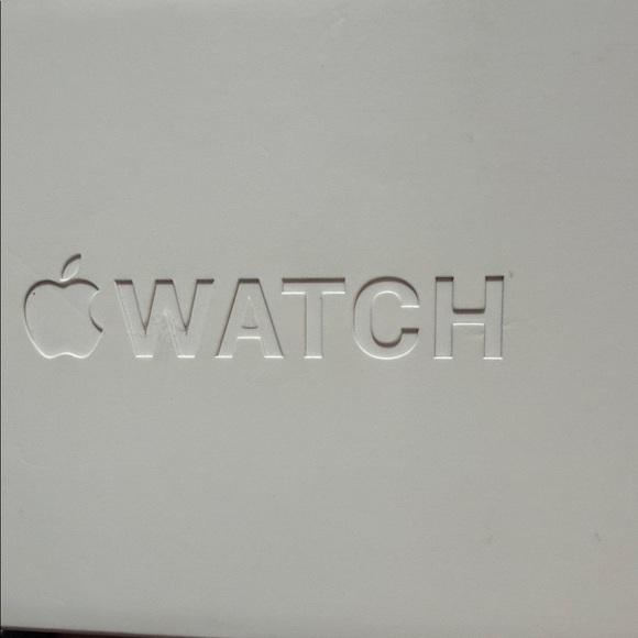 Apple Watch Stainless Steel Series 8 45mm w/ Black Band S/M - Picture 2 of 12